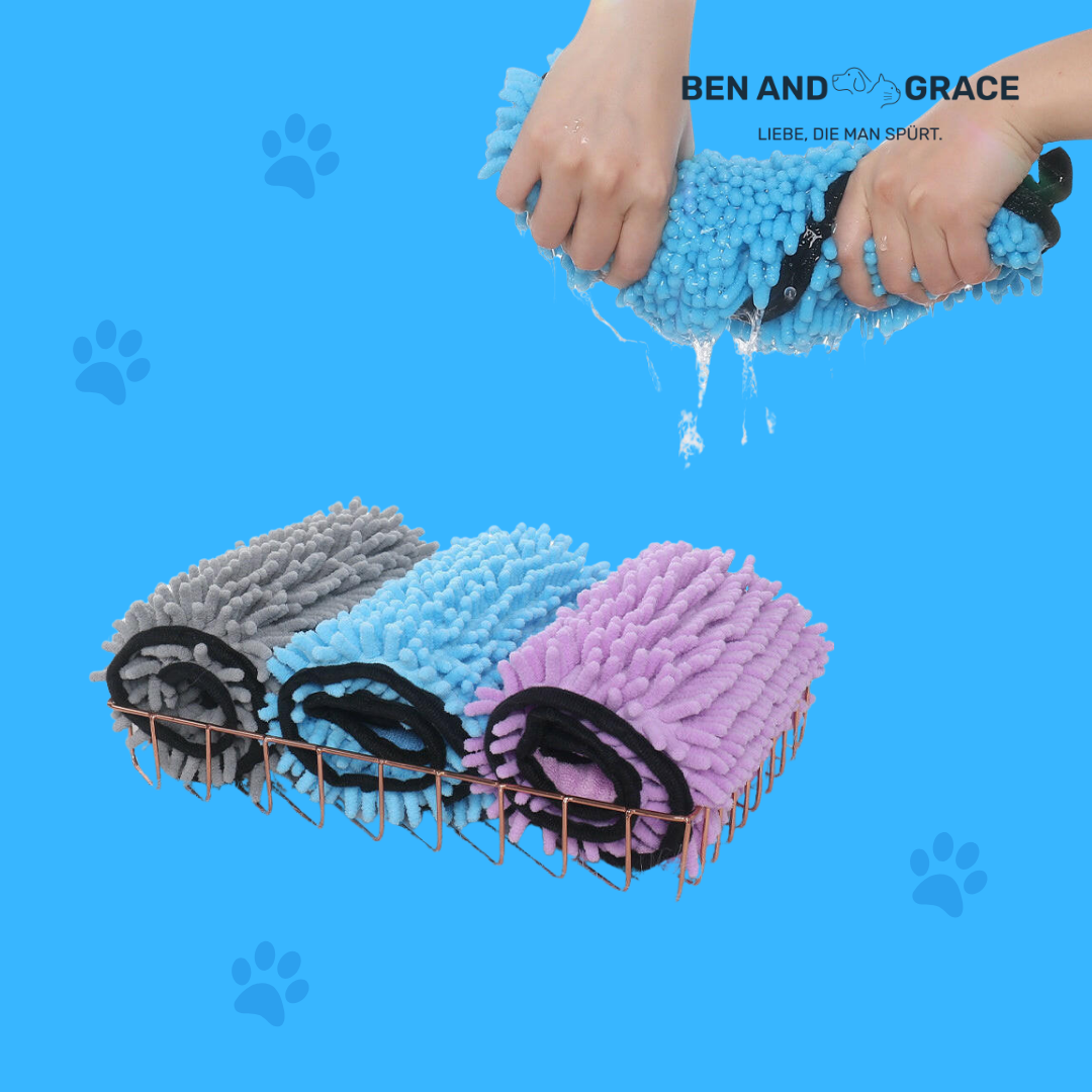 Absorbierendes Badehandtuch - Perfekt nach dem Bad!
