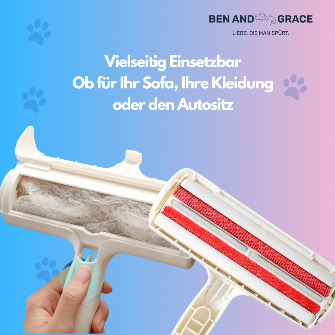 Fusselrolle für Tierhaare – Ideal für Couch, Kleidung und Möbel