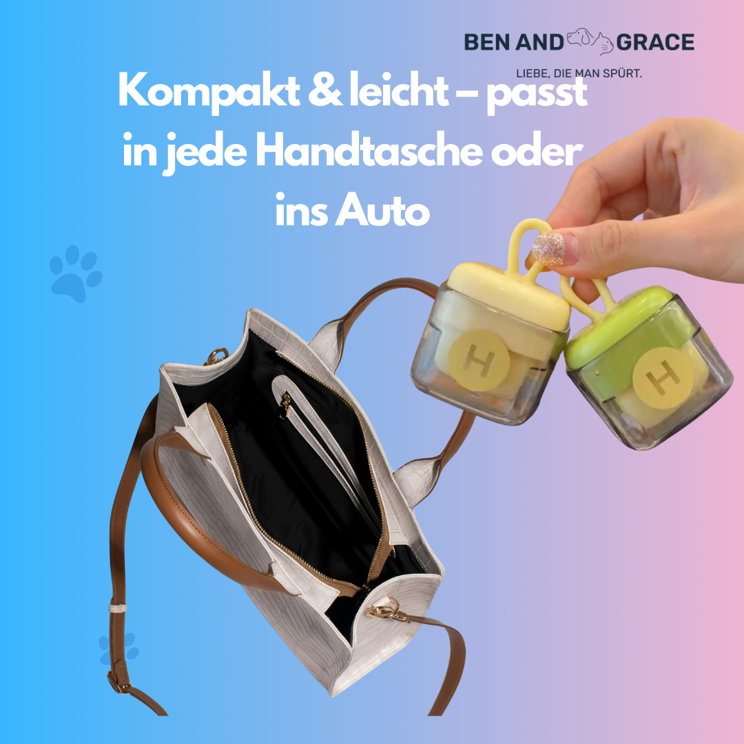 Tragbare, Wiederverwendbare Fusselrolle – Sanft zur Kleidung, Stark gegen Fussel!