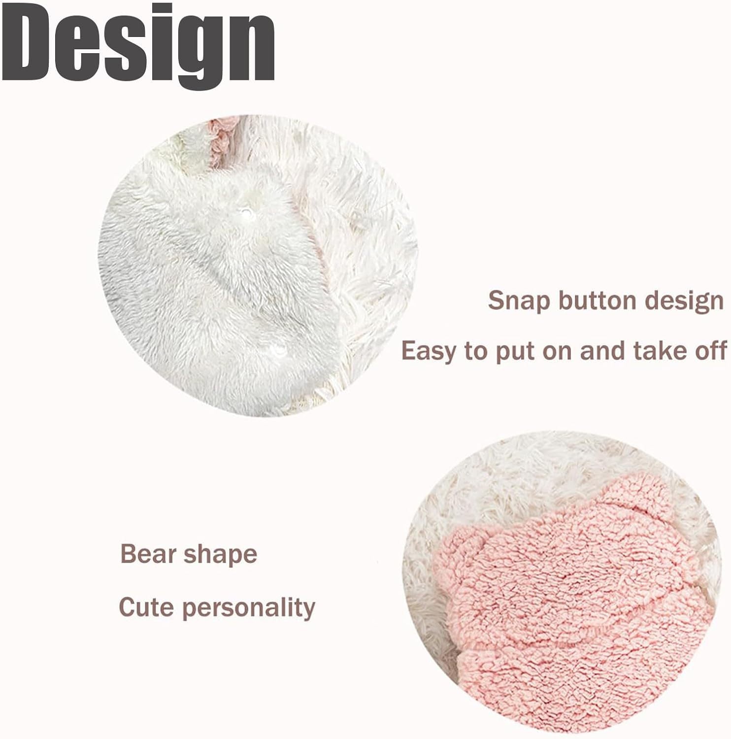 Teddy Bär Kuschel-Cape mit Kapuze – Flauschige Fleece-Decke - FluffyBrush