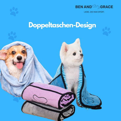 Absorbierendes Badehandtuch - Perfekt nach dem Bad!