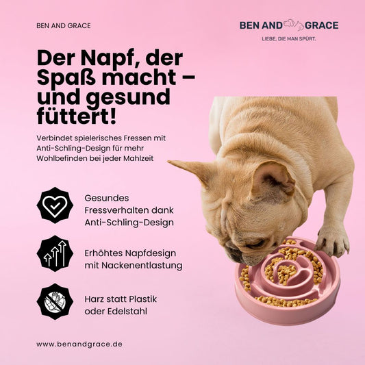Anti-Schling Napf – Langsam Fressen gegen Verschlucken