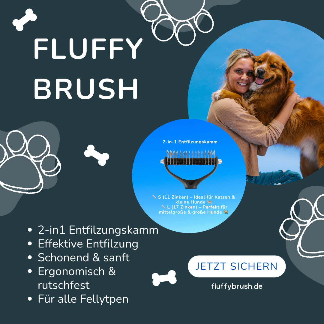 Die Lösung gegen Verfilzungen & Unterwolle 🐾 - FluffyBrush