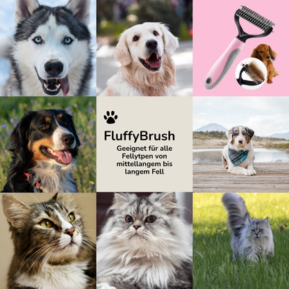 Die Lösung gegen Verfilzungen & Unterwolle 🐾 - FluffyBrush